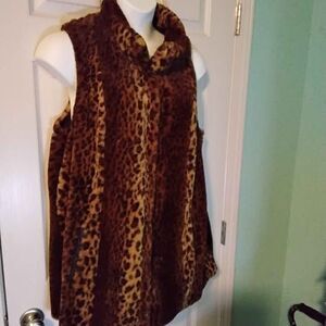 Women's Westport 1962 Faux Fur Vest, Size 3X  (#R-3X)